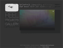 Tablet Screenshot of nycmirage.com